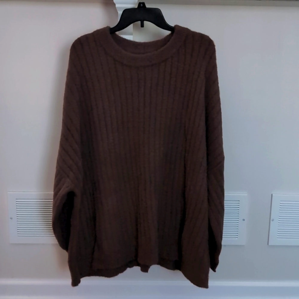 Aerie Brown XXL Sweater (like new!)